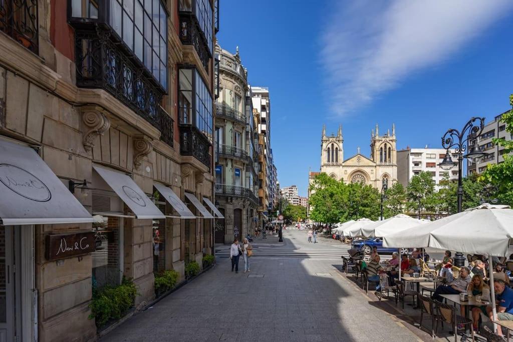Apartamento La Joya Gijon Bagian luar foto